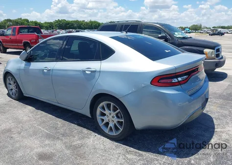 2013 Dodge Dart Sxt from USA, damaged, VIN 1C3CDFBA7DD268783